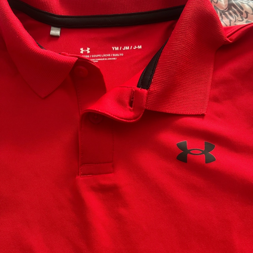 Under Armour Scarlet Polo Shirt